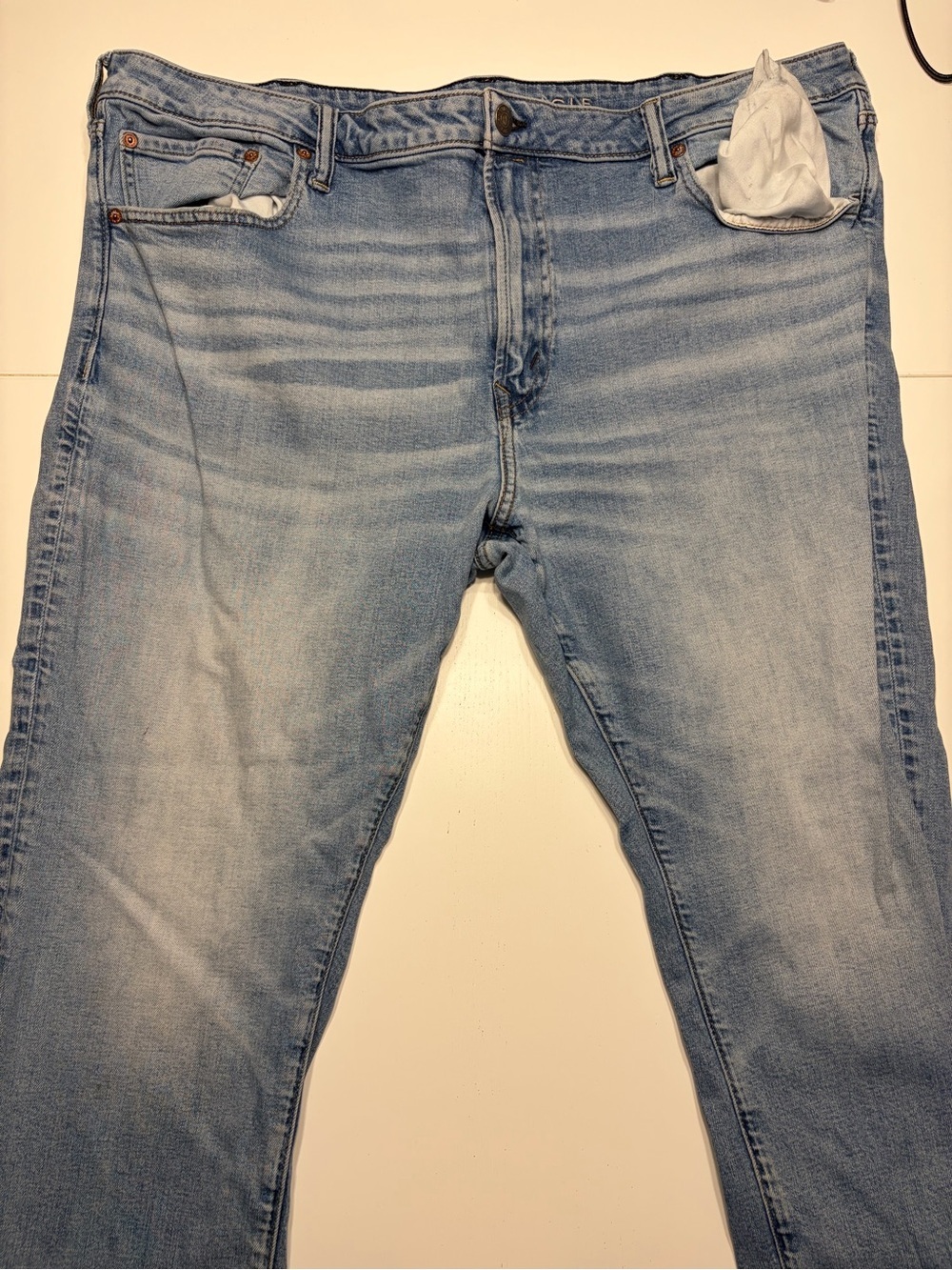 American Eagle Outfitters Light Blue Slim Straight Jeans